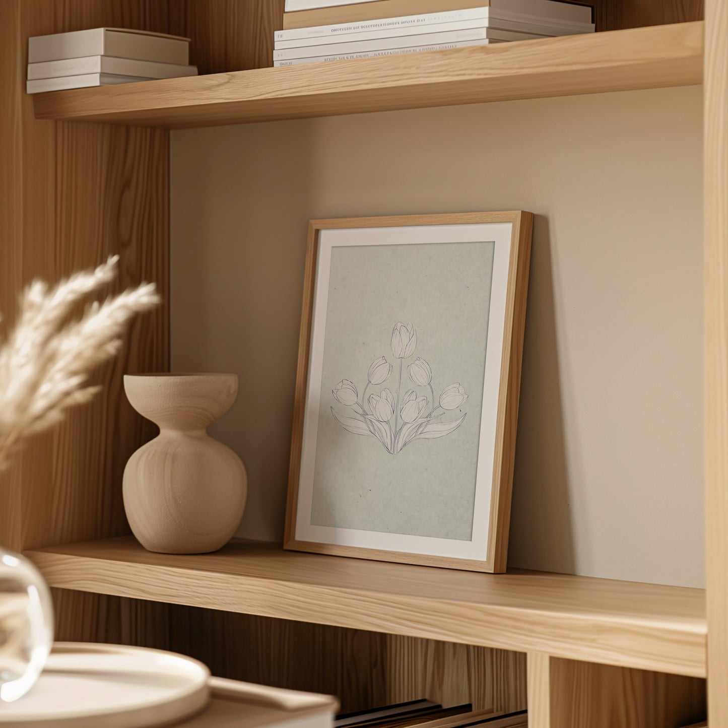 'Tulip Season' Framed Print