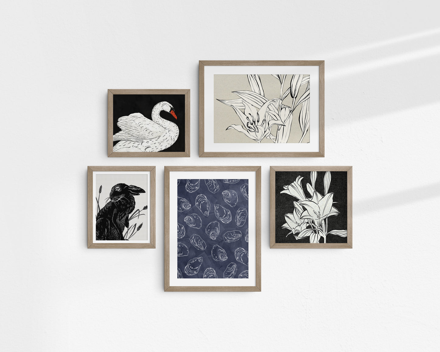 'Oyster 2' Framed Print